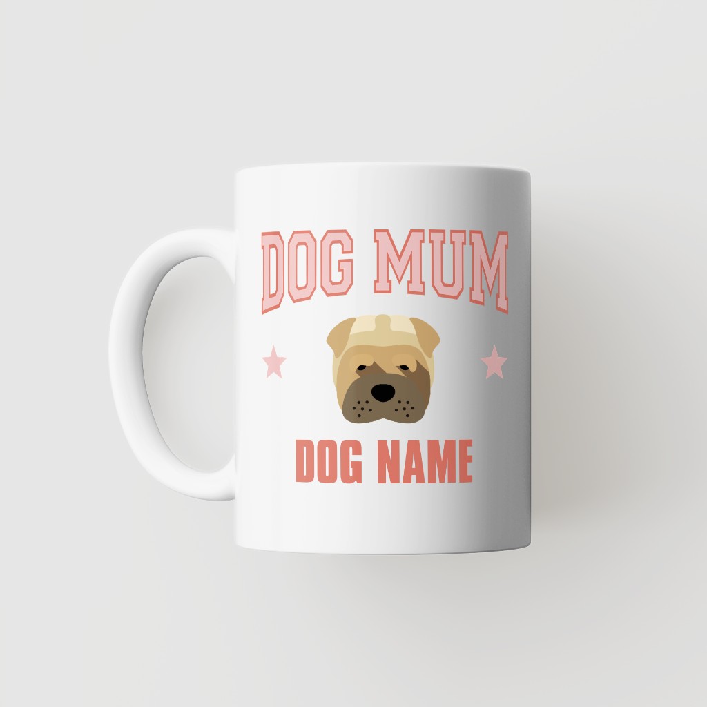 Dog Mum: Personalised {breedFullName} Mug