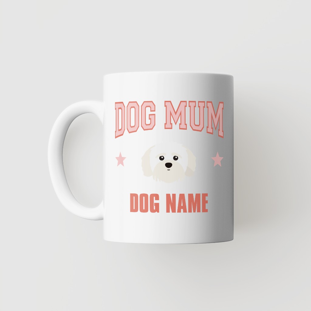 Dog Mum: Personalised {breedFullName} Mug