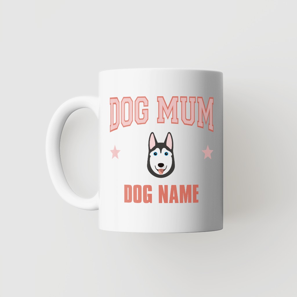 Dog Mum: Personalised {breedFullName} Mug