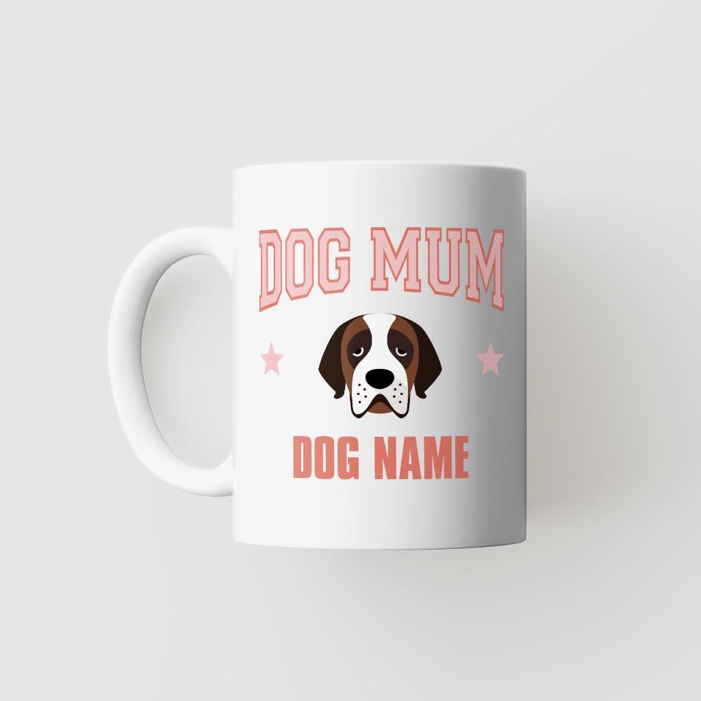 Dog Mum: Personalised {breedFullName} Mug