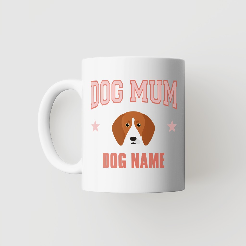 Dog Mum: Personalised {breedFullName} Mug