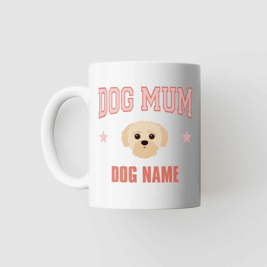 Dog Mum: Personalised {breedFullName} Mug