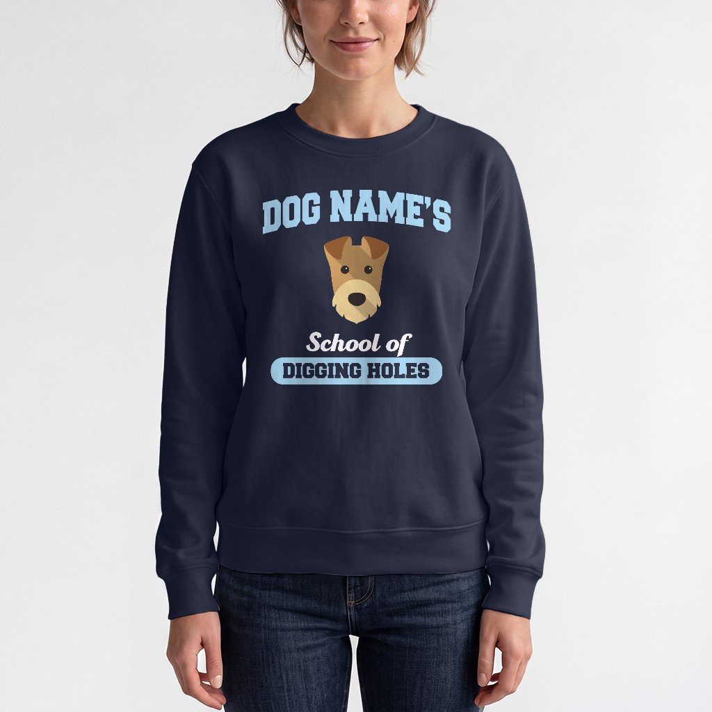 Personalized Varsity for Airedale Terrier Lovers