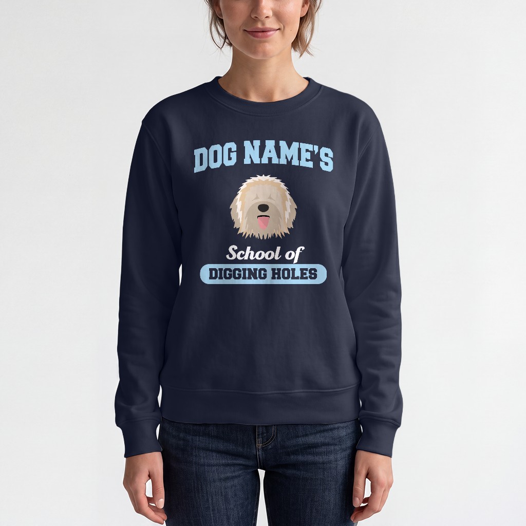 Personalized Varsity for Catalan Sheepdog Lovers