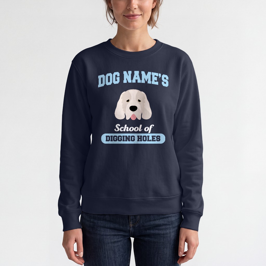 Personalized Varsity for Clumber Spaniel Lovers