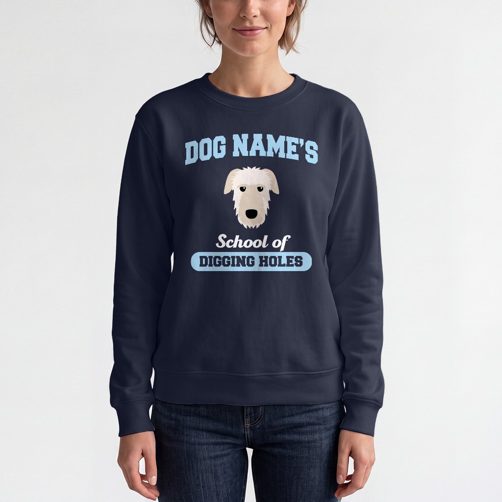 Personalized Varsity for Irish Wolfhound Lovers