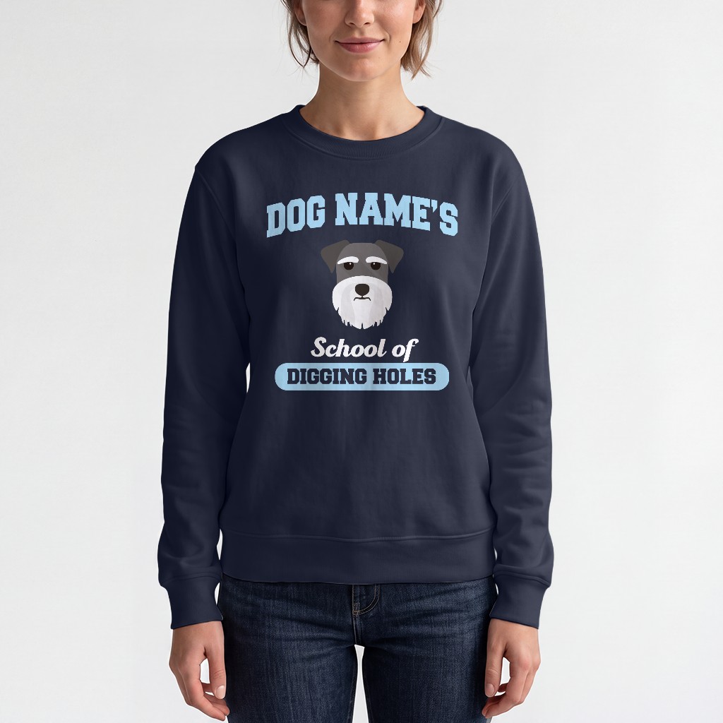 Personalized Varsity for Miniature Schnauzer Lovers
