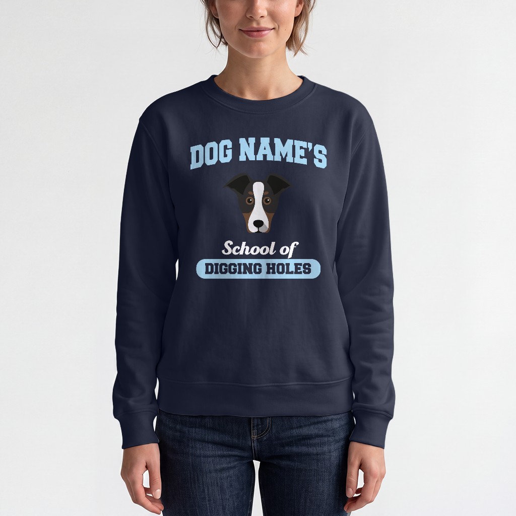Personalized Varsity for New Zealand Huntaway Lovers