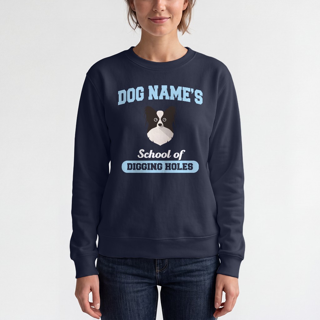 Personalized Varsity for Papillon Lovers