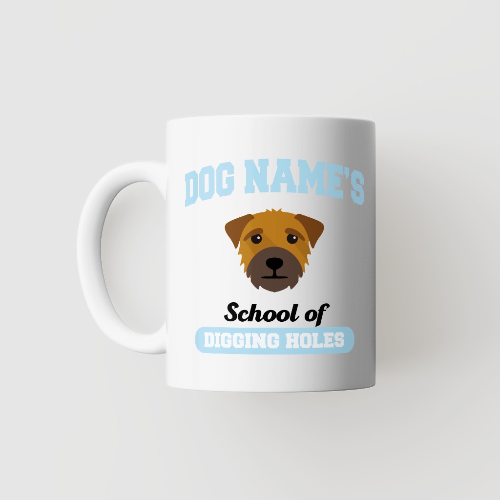 School of Digging Holes: Personalized {breedFullName} Mug