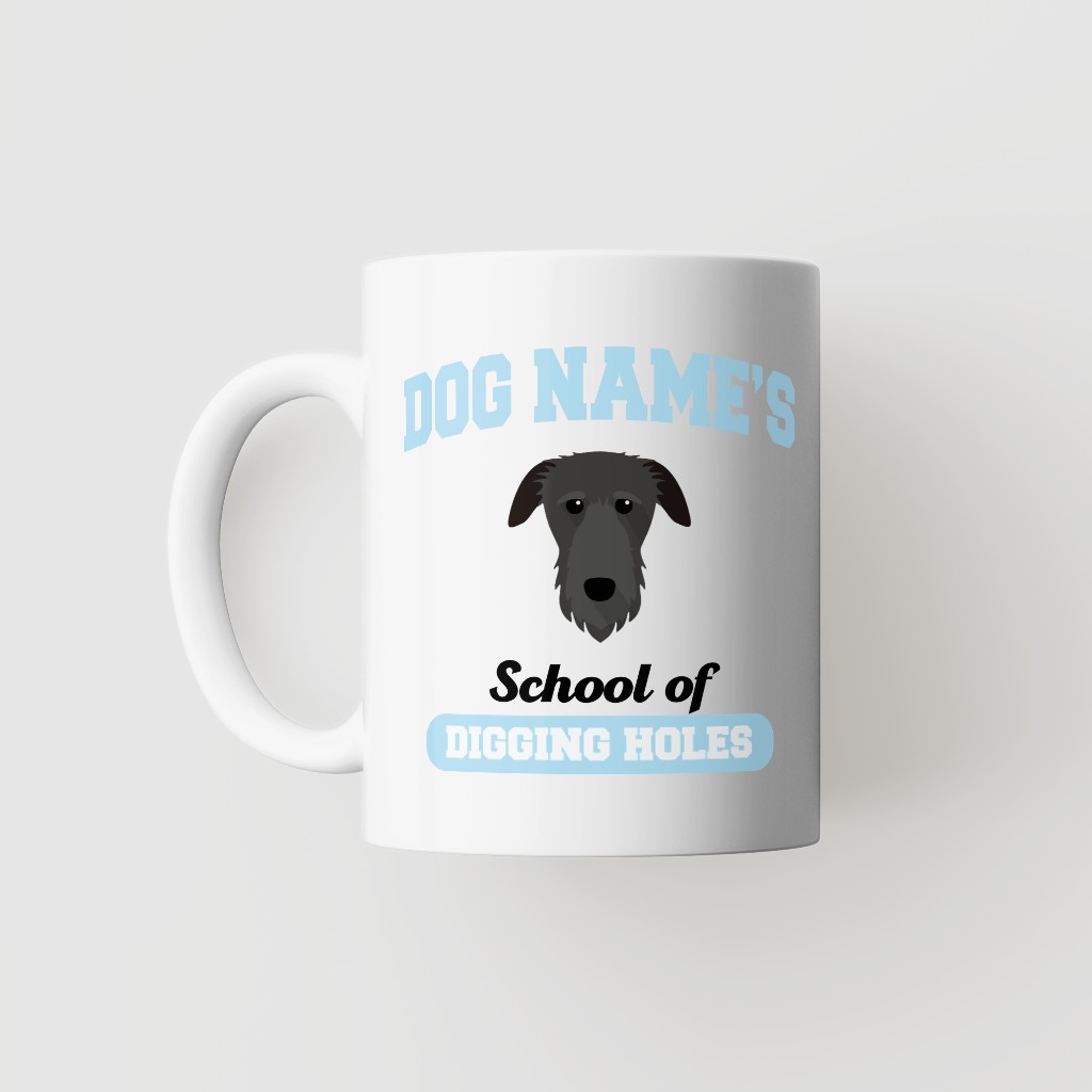 School of Digging Holes: Personalized {breedFullName} Mug