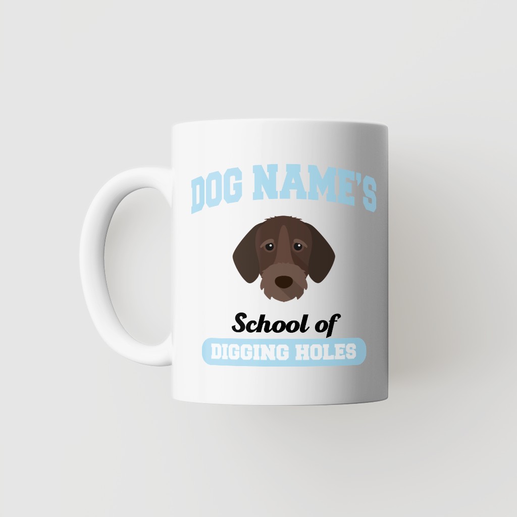 School of Digging Holes: Personalised {breedFullName} Mug