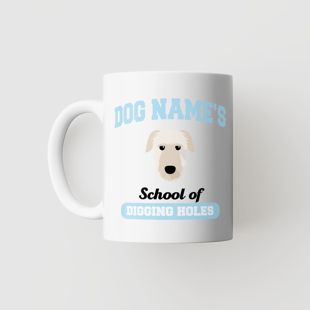School of Digging Holes: Personalized {breedFullName} Mug