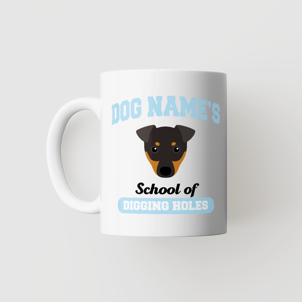 School of Digging Holes: Personalised {breedFullName} Mug