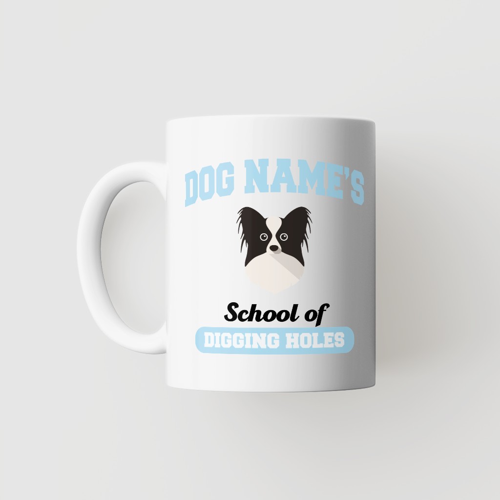 School of Digging Holes: Personalized {breedFullName} Mug