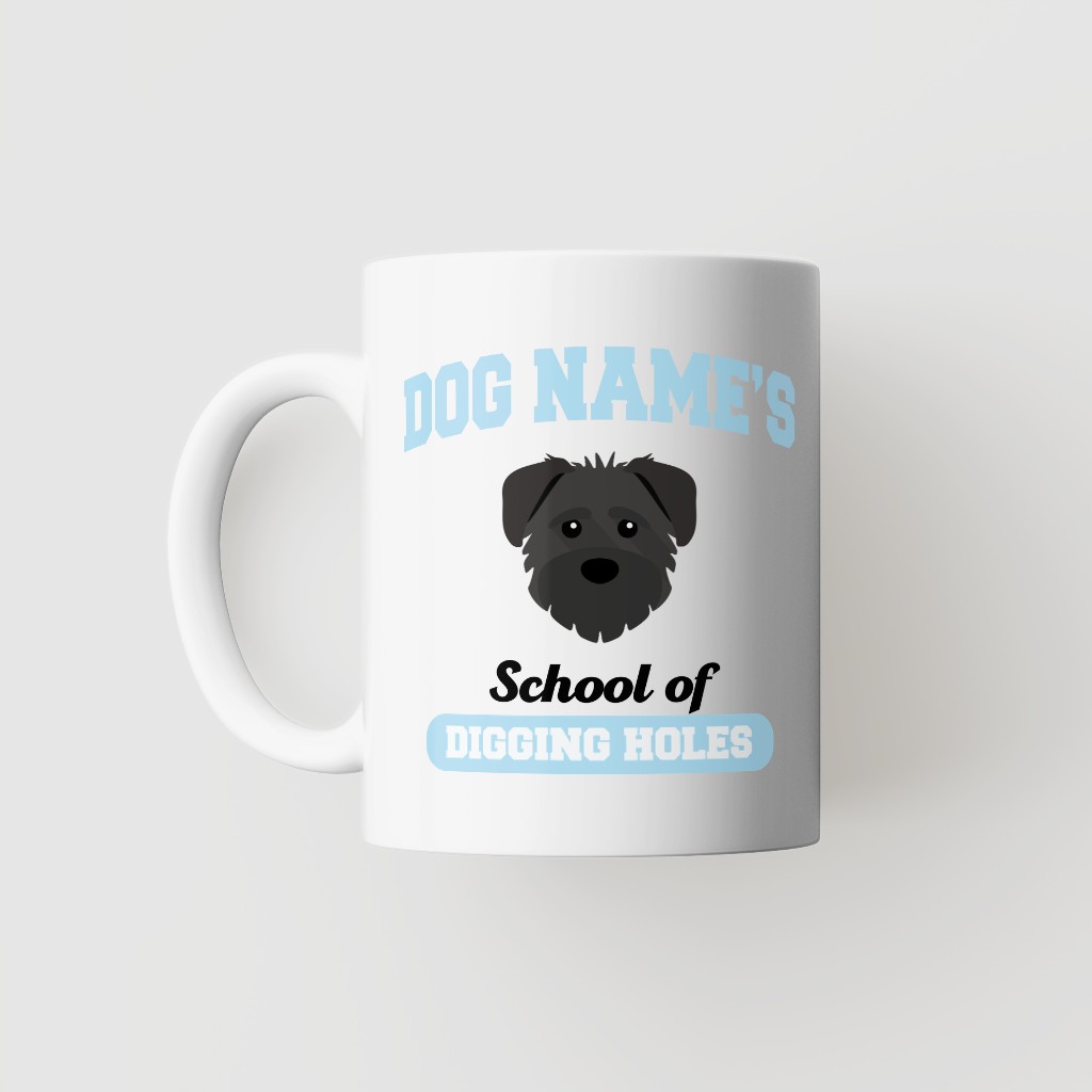 School of Digging Holes: Personalized {breedFullName} Mug