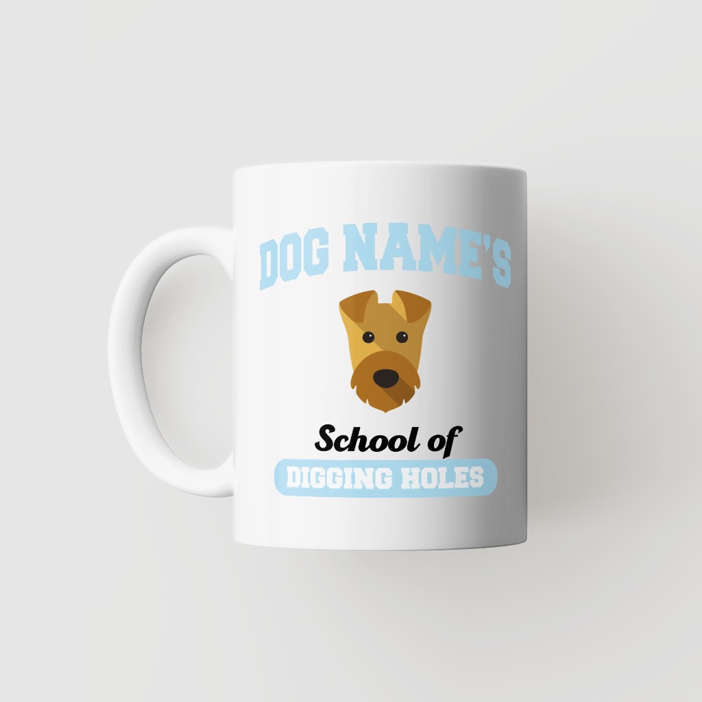 School of Digging Holes: Personalised {breedFullName} Mug