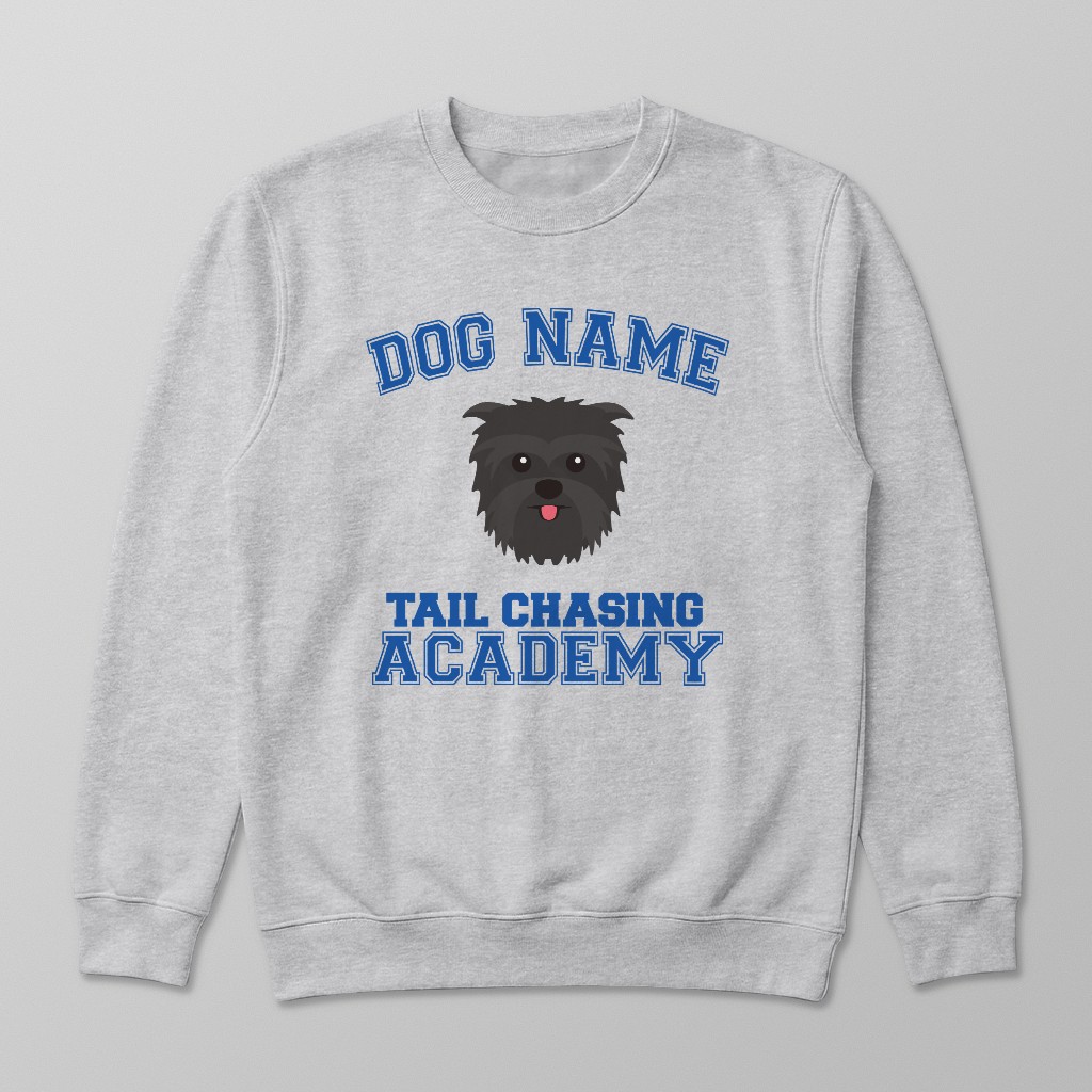Tail Chasing Academy: Personalized {breedFullName} Sweatshirt