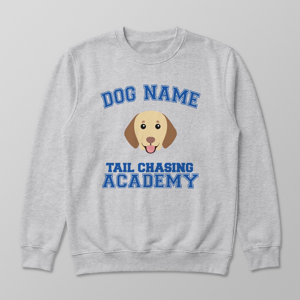 Tail Chasing Academy: Personalised {breedFullName} Sweatshirt