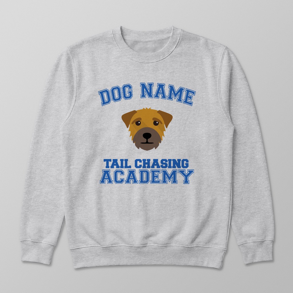 Tail Chasing Academy: Personalized {breedFullName} Sweatshirt