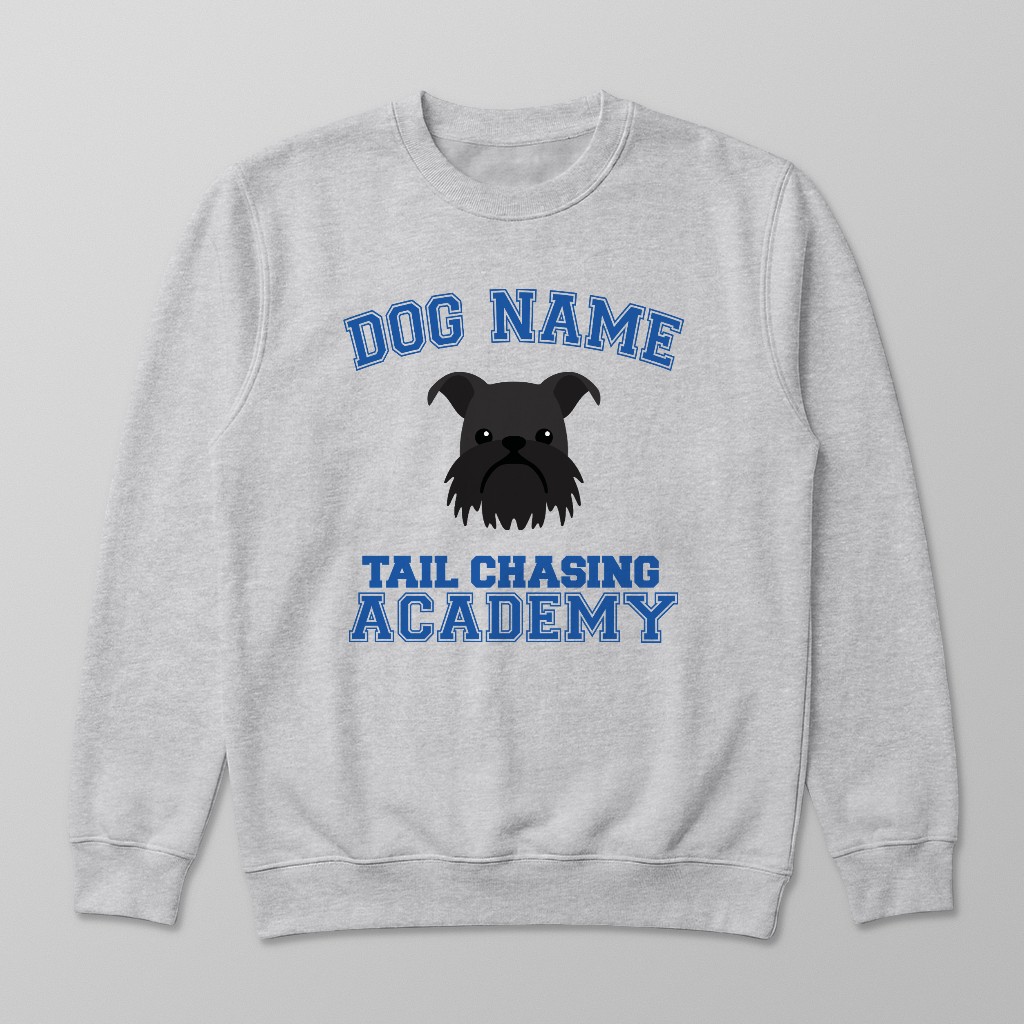Tail Chasing Academy: Personalized {breedFullName} Sweatshirt