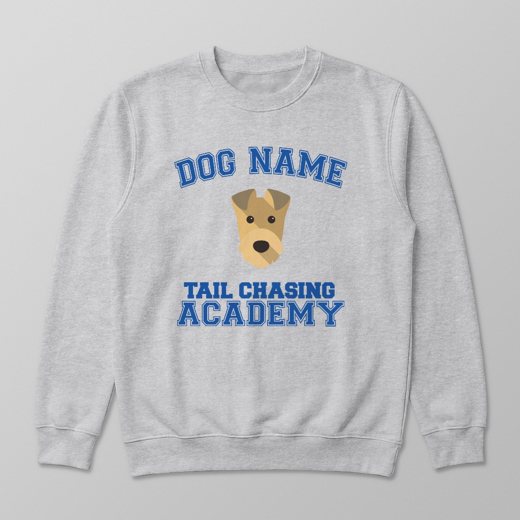 Tail Chasing Academy: Personalized {breedFullName} Sweatshirt