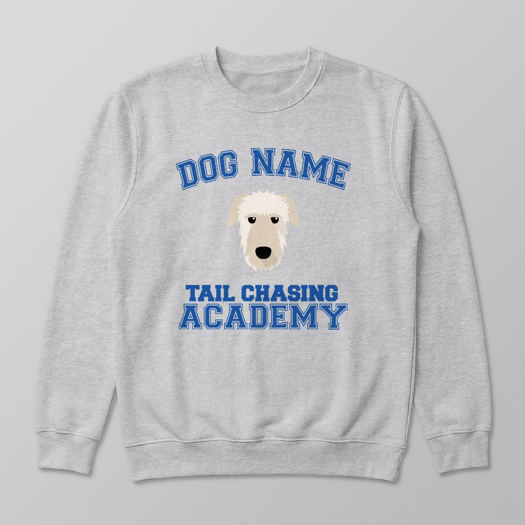 Tail Chasing Academy: Personalized {breedFullName} Sweatshirt