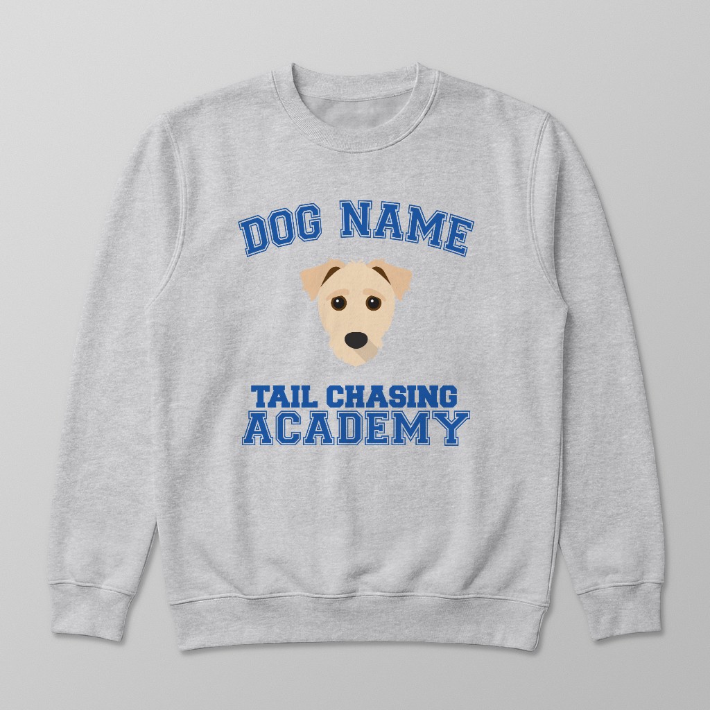 Tail Chasing Academy: Personalized {breedFullName} Sweatshirt