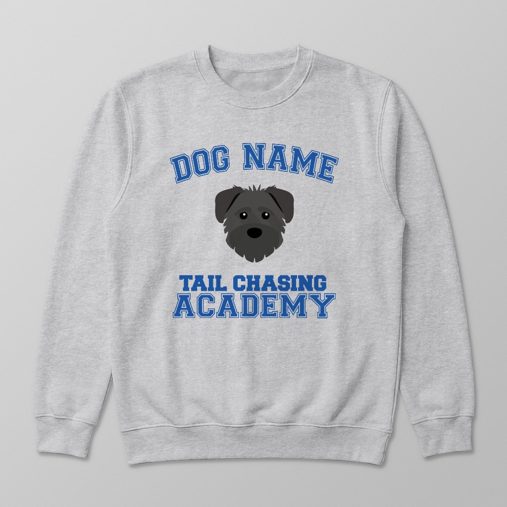 Tail Chasing Academy: Personalized {breedFullName} Sweatshirt
