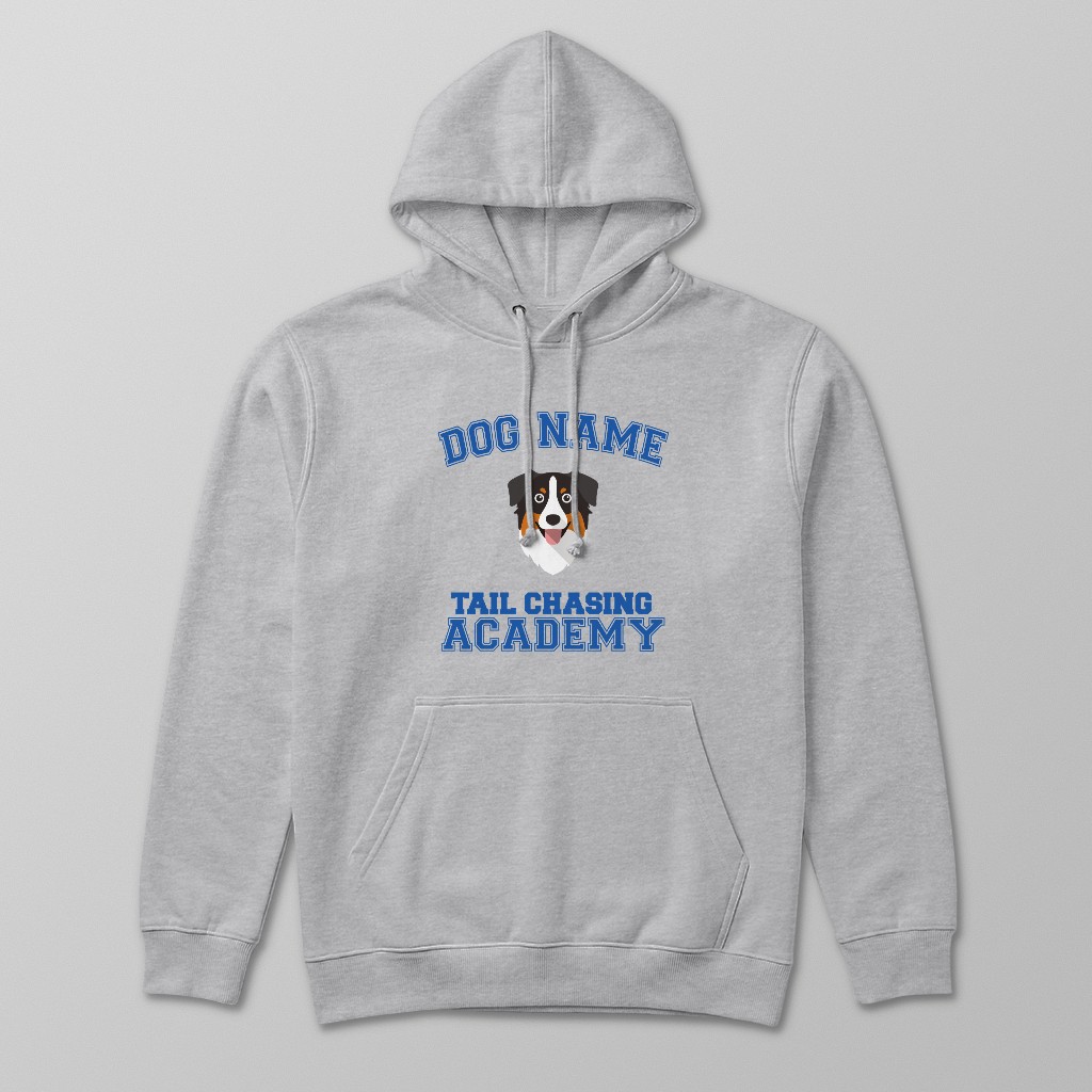 Tail Chasing Academy: Personalized {breedFullName} Hoodie