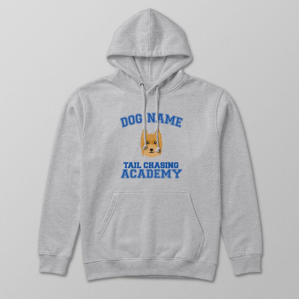 Tail Chasing Academy: Personalized {breedFullName} Hoodie