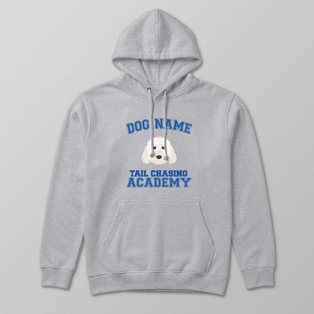 Tail Chasing Academy: Personalized {breedFullName} Hoodie
