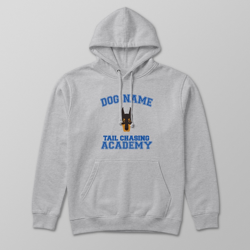 Tail Chasing Academy: Personalized {breedFullName} Hoodie