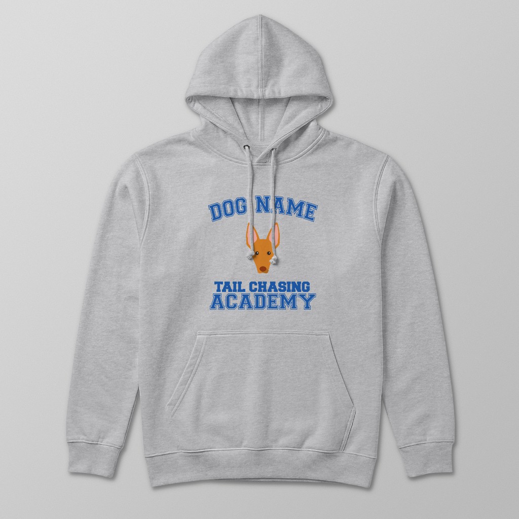Tail Chasing Academy: Personalized {breedFullName} Hoodie