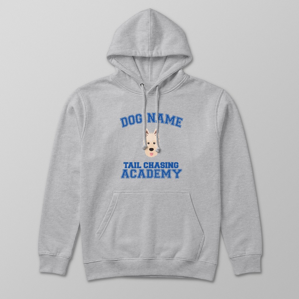 Tail Chasing Academy: Personalized {breedFullName} Hoodie