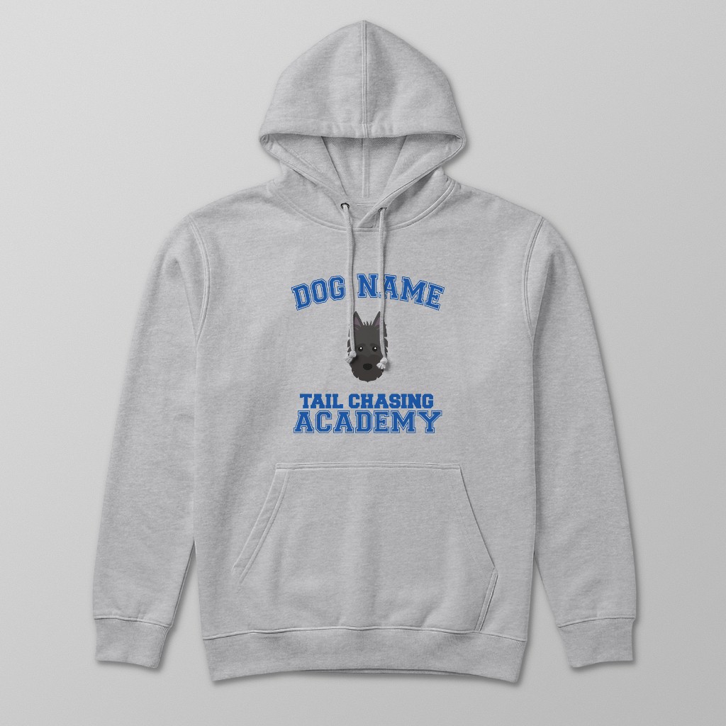 Tail Chasing Academy: Personalized {breedFullName} Hoodie