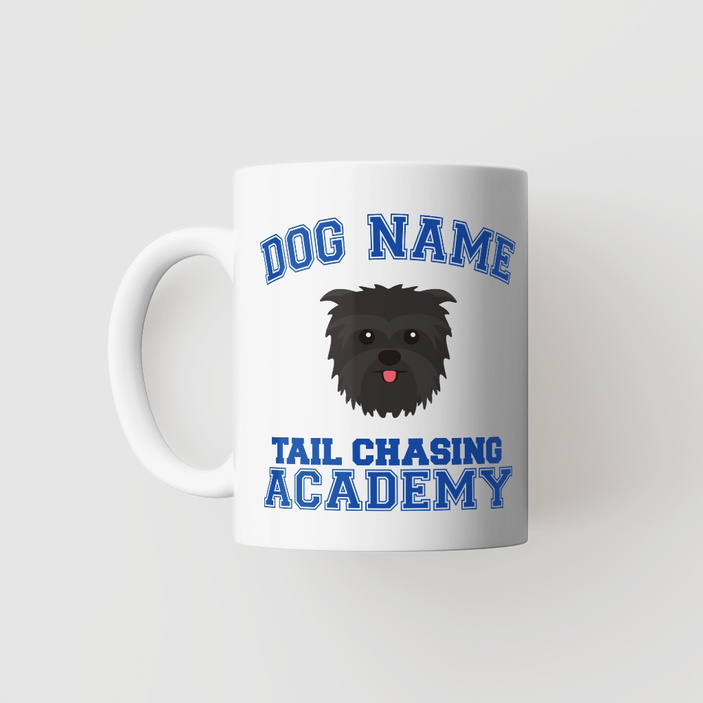 Tail Chasing Academy: Personalized {breedFullName} Mug