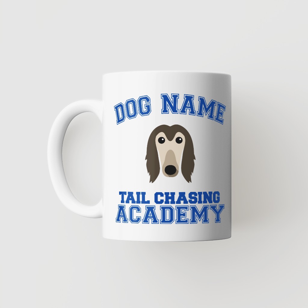 Tail Chasing Academy: Personalized {breedFullName} Mug