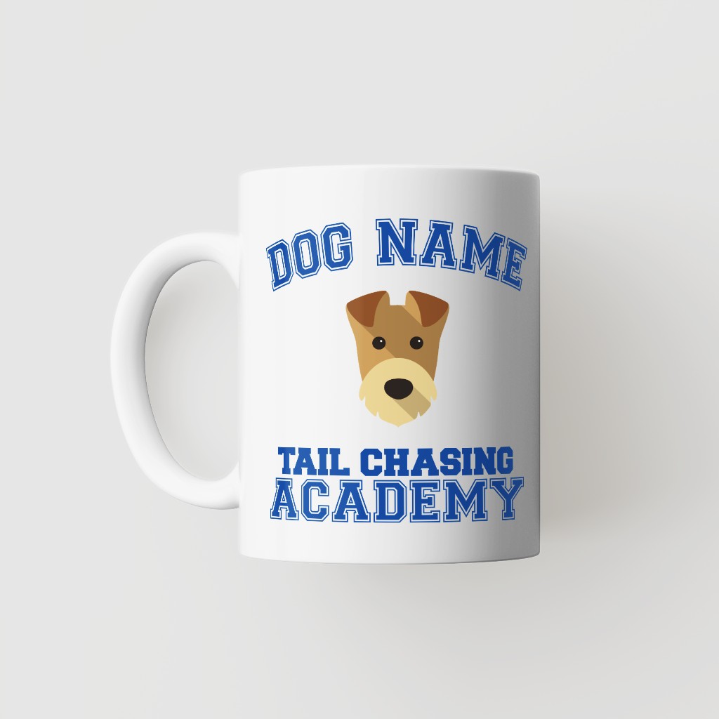 Tail Chasing Academy: Personalized {breedFullName} Mug