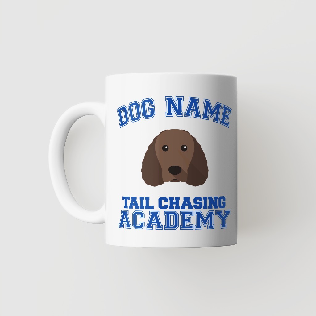Tail Chasing Academy: Personalized {breedFullName} Mug