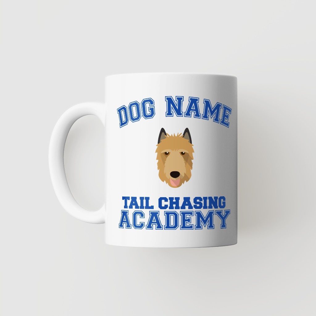 Tail Chasing Academy: Personalized {breedFullName} Mug
