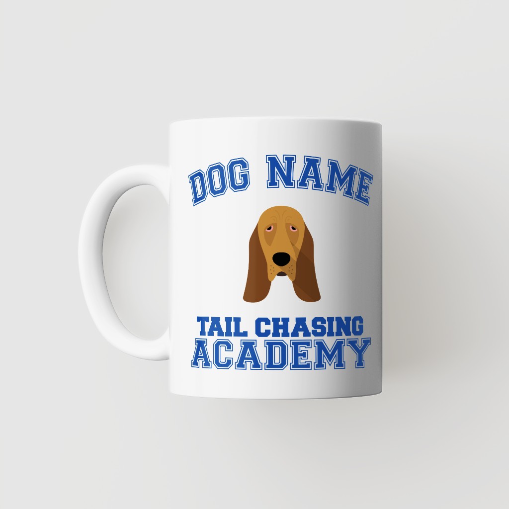 Tail Chasing Academy: Personalized {breedFullName} Mug