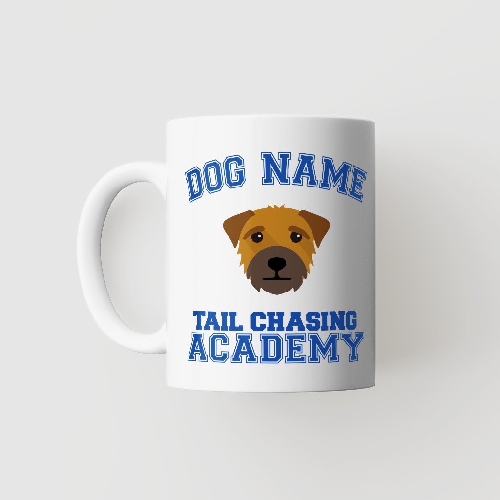 Tail Chasing Academy: Personalized {breedFullName} Mug