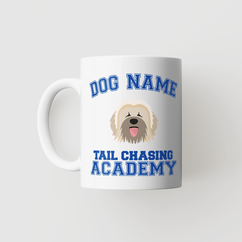 Tail Chasing Academy: Personalized {breedFullName} Mug