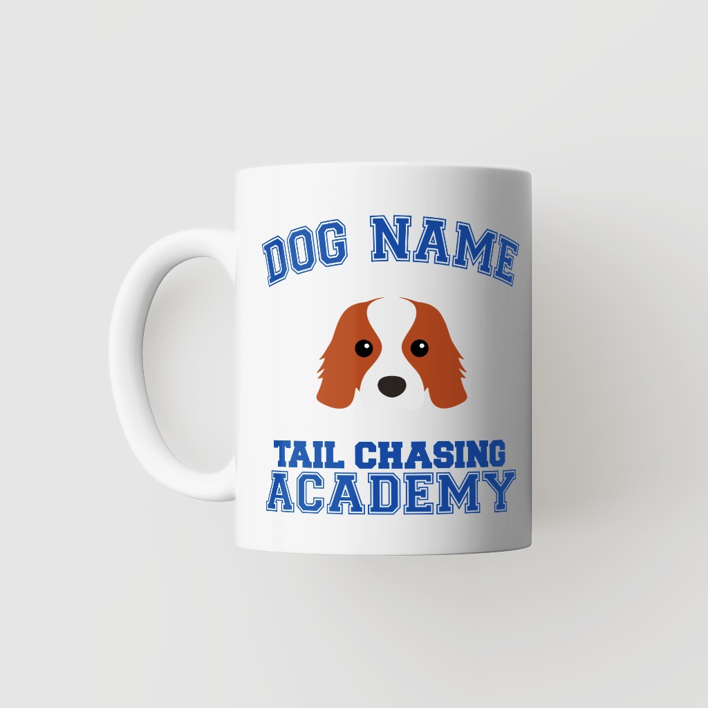 Tail Chasing Academy: Personalised {breedFullName} Mug