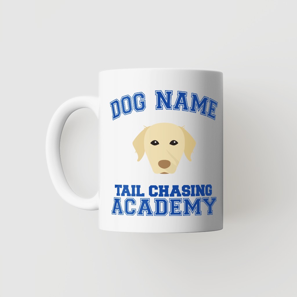 Tail Chasing Academy: Personalized {breedFullName} Mug