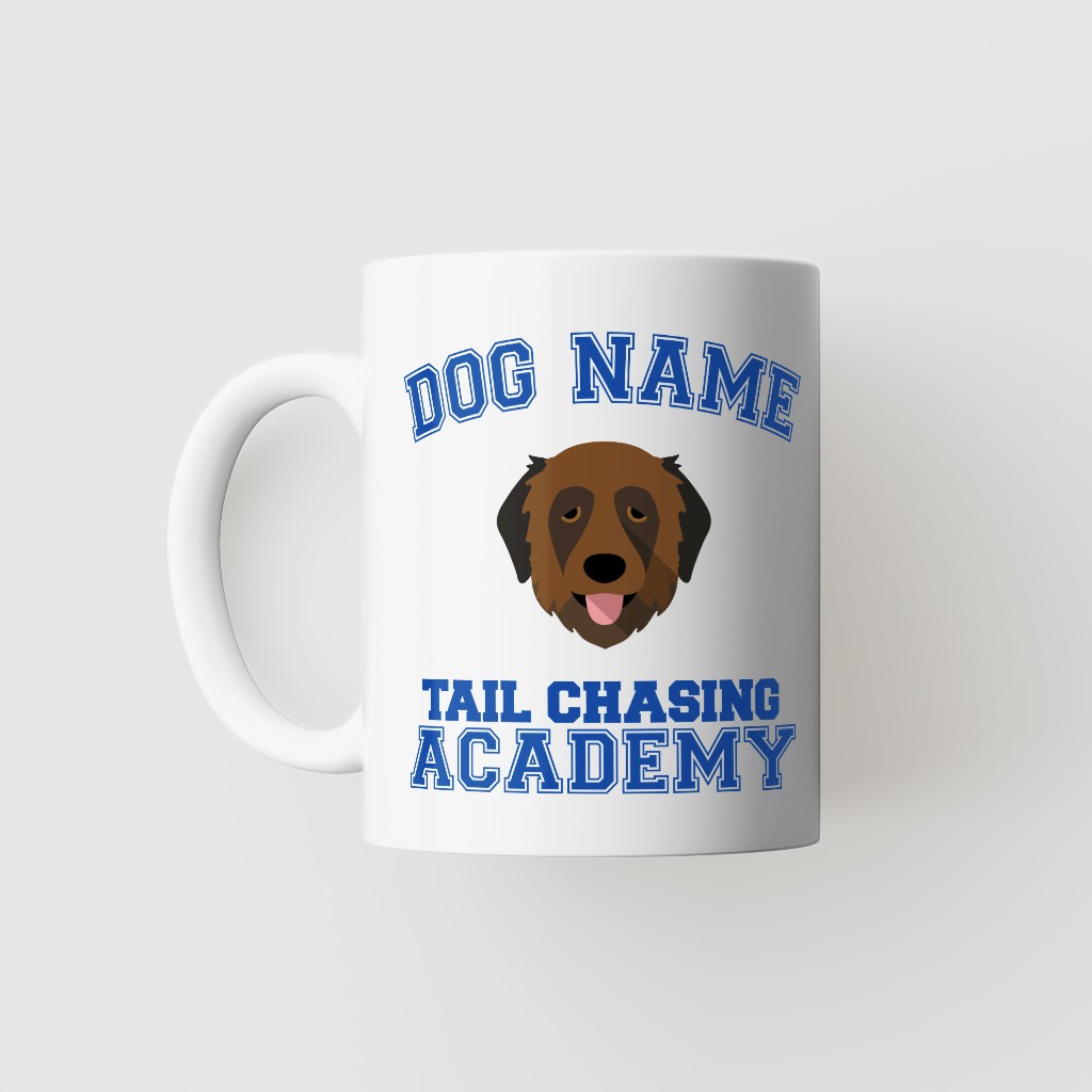 Tail Chasing Academy: Personalized {breedFullName} Mug