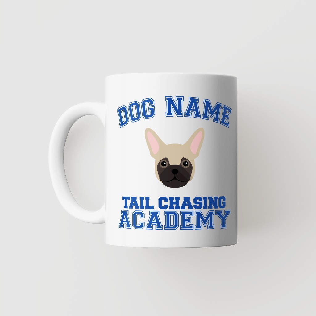 Tail Chasing Academy: Personalized {breedFullName} Mug
