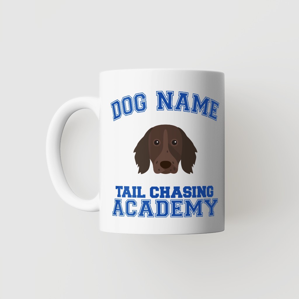 Tail Chasing Academy: Personalized {breedFullName} Mug