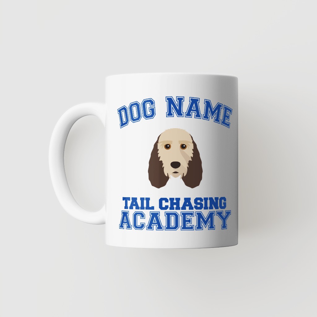 Tail Chasing Academy: Personalized {breedFullName} Mug